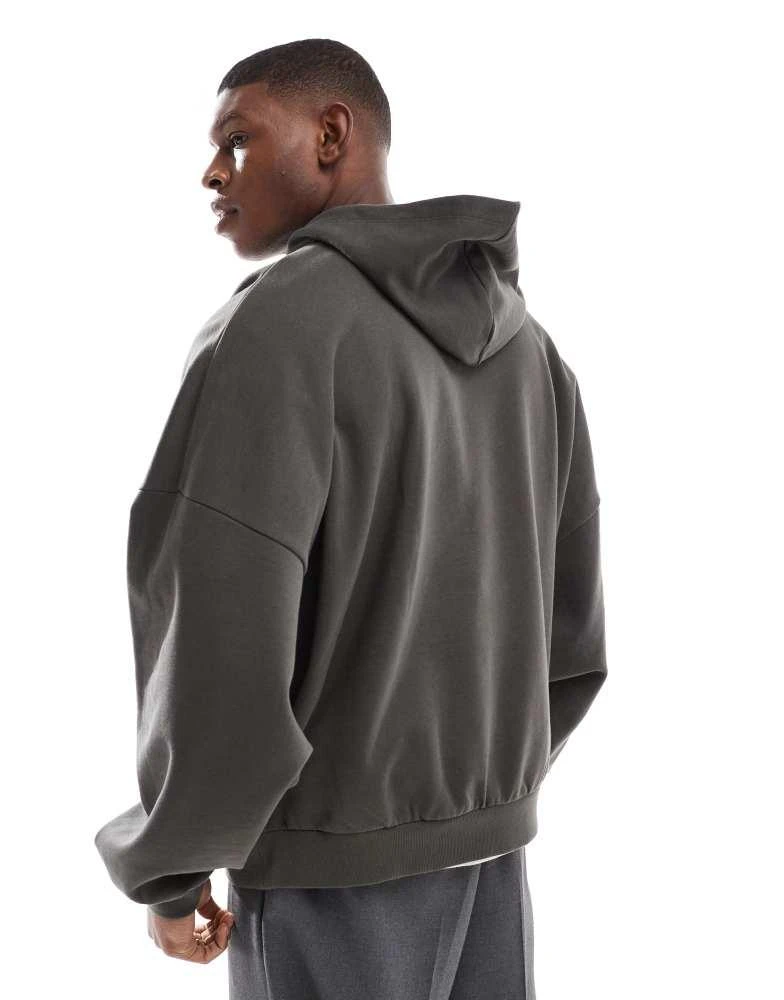 ASOS ASOS DESIGN essential extreme oversized hoodie in khaki 3