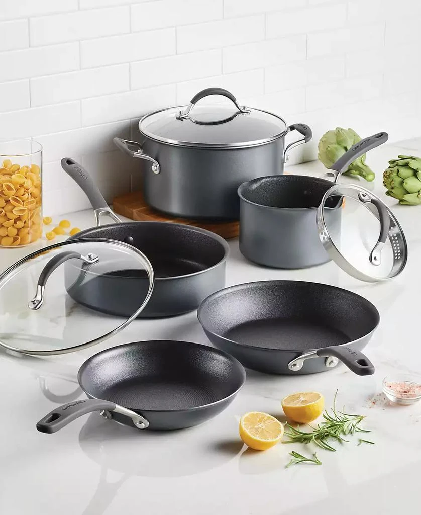 Circulon A1 Series ScratchDefense Aluminum Nonstick 8 Piece Pots and Pans Cookware Set 3