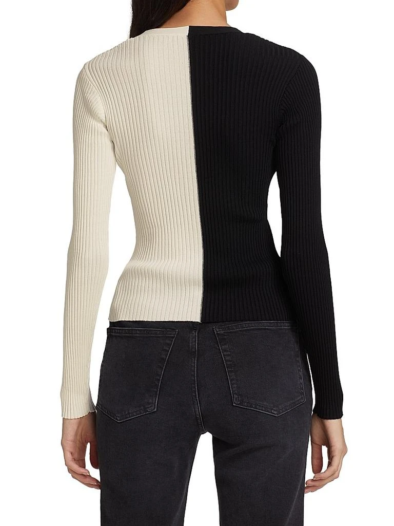 Staud Cargo Colorblock Cardigan 5