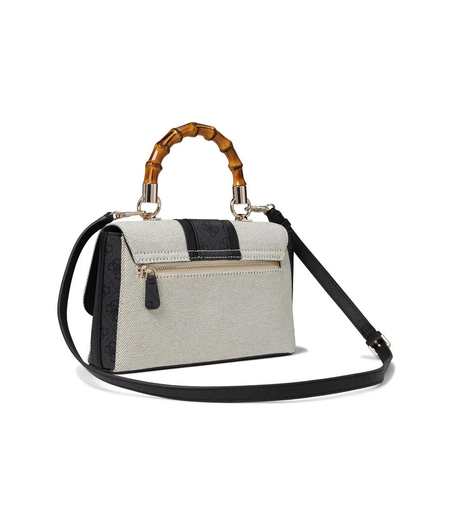 GUESS Kerima Bamboo Top Handle Flap 2
