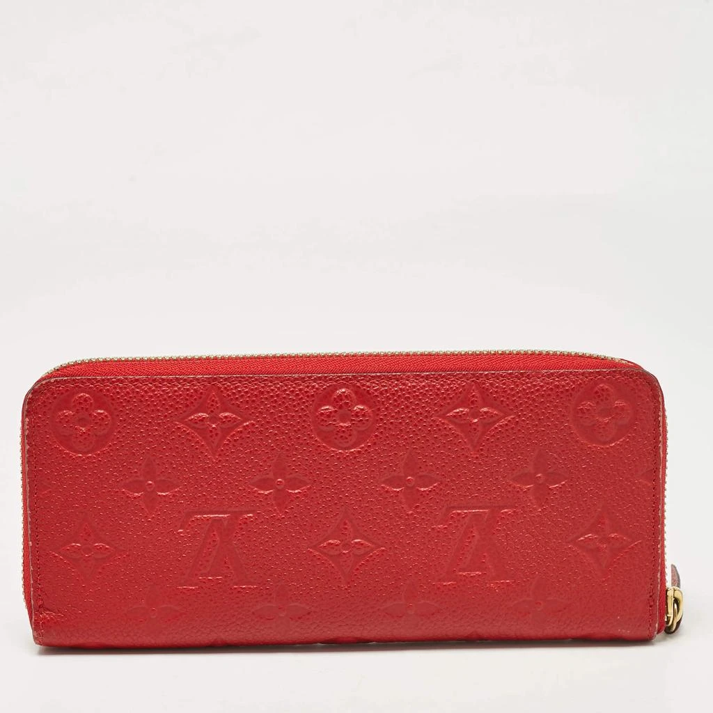 Louis Vuitton Louis Vuitton Cherry Monogram Empreinte Leather Clemence Wallet 6
