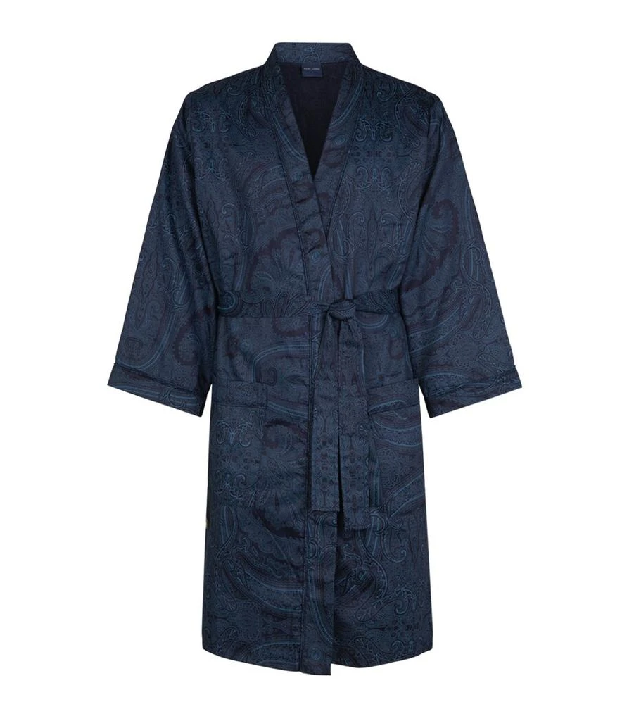 Ralph Lauren Doncaster Paisley Bath Robe 1
