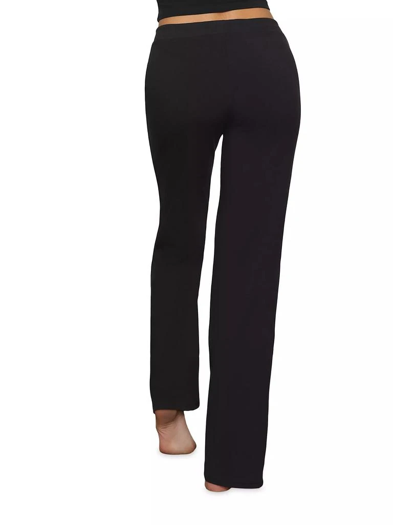 SKIMS Cotton Jersey Straight-Leg Pants 5