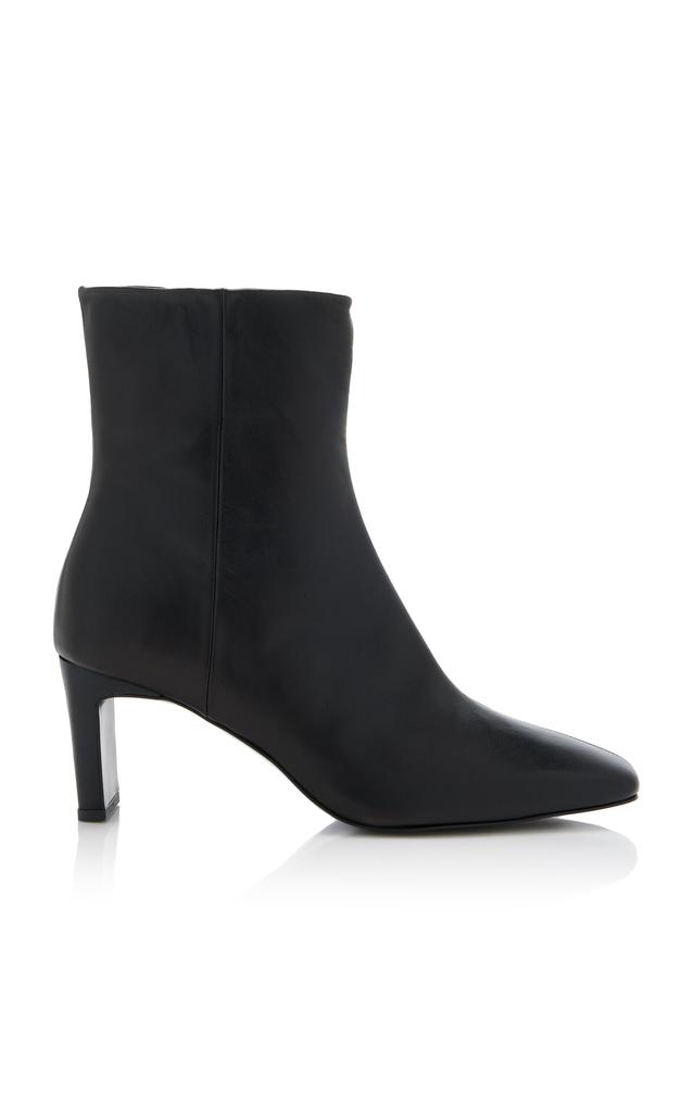 Flattered Flattered - Moa Leather Ankle Boots - Black - IT 42 - Moda Operandi