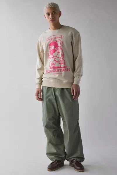 Manastash Manastash Be Prepared Graphic Crew Neck Sweatshirt 4