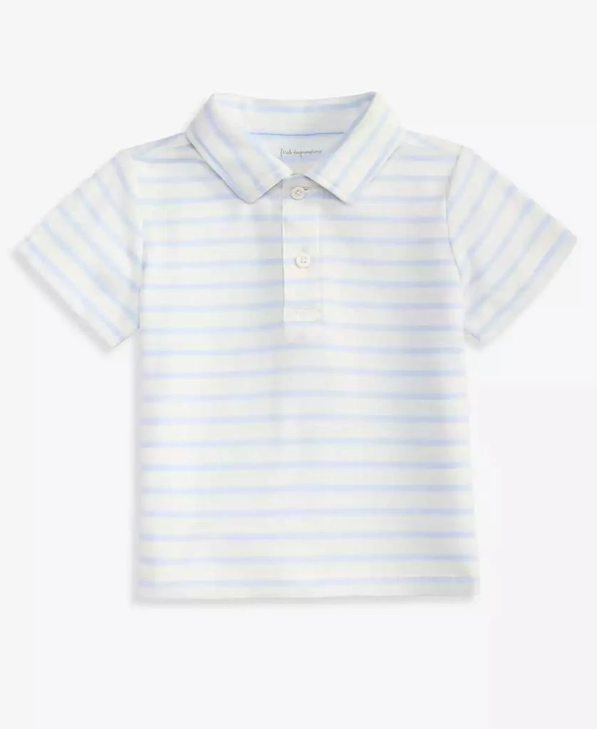 First Impressions Baby Boys
 Striped Polo Shirt, Macy
s Exclusive