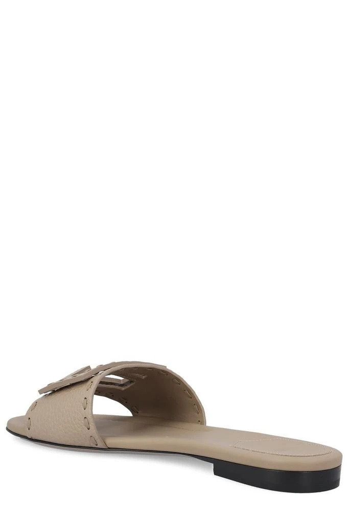 Fendi Fendi Baguette Logo Patch Slides 3