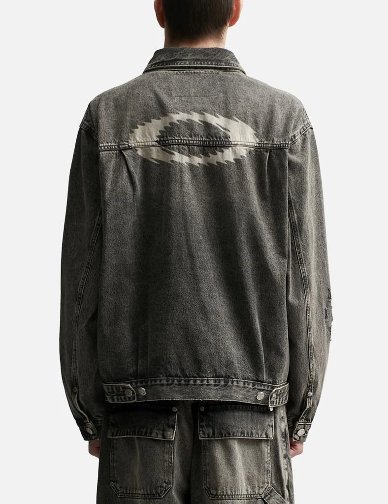 PIET PIET x Oakley Distressed Denim Jacket 4
