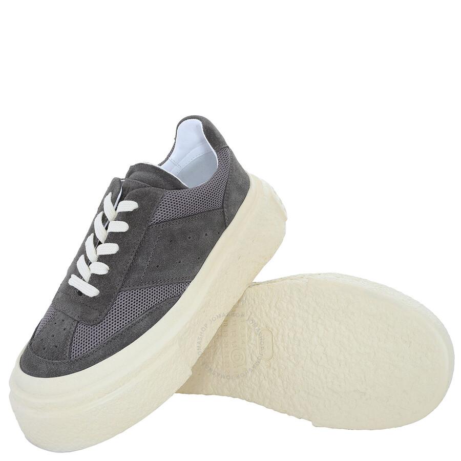 MM6 Gambetta Suede Low-Top Sneakers
