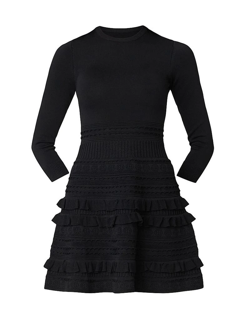 Shoshanna Dari Metallic Minidress 1