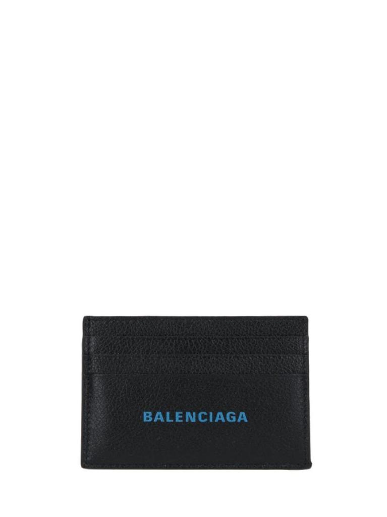 NA Black grained leather Cash Cardholder