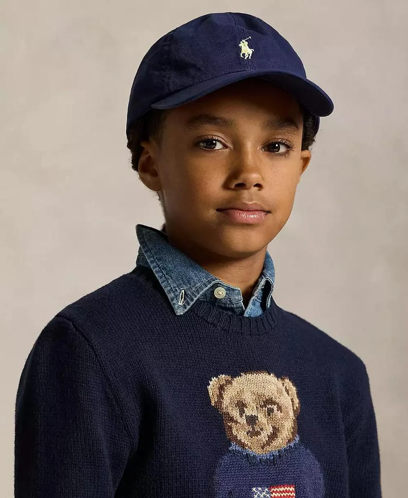 Ralph Lauren Big Boys Cotton Chino Baseball Cap 4