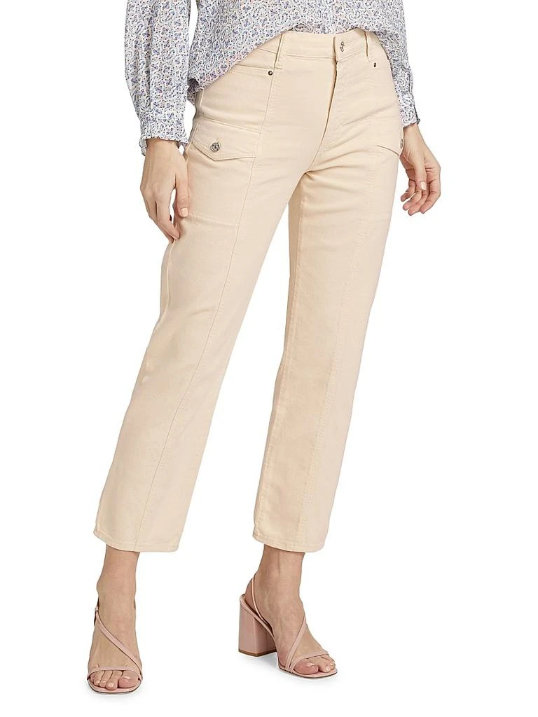 Paige Alexis Stretch-Cotton Crop Pants 3