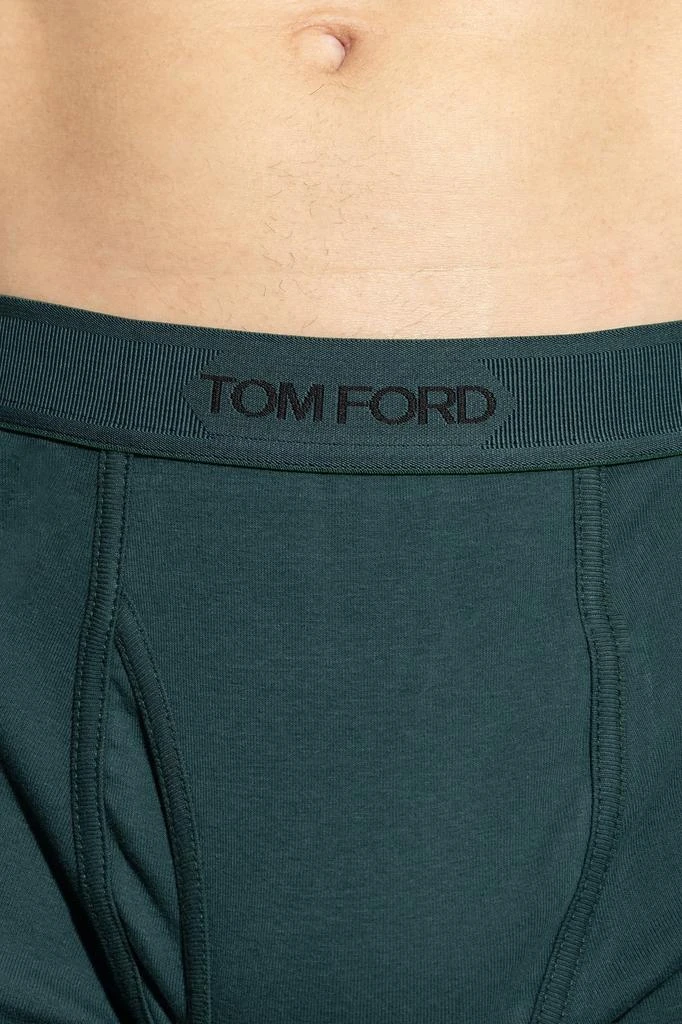 Tom Ford Tom Ford Logo Emboderied Boxer Briefs 4