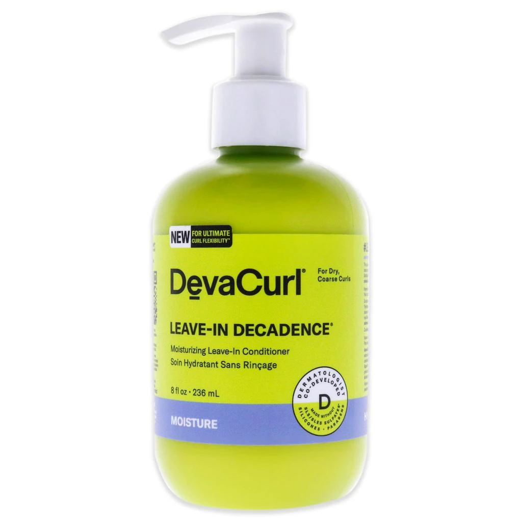 DevaCurl Leave-In Decadence Conditioner by  for Unisex - 8 oz Conditioner 1