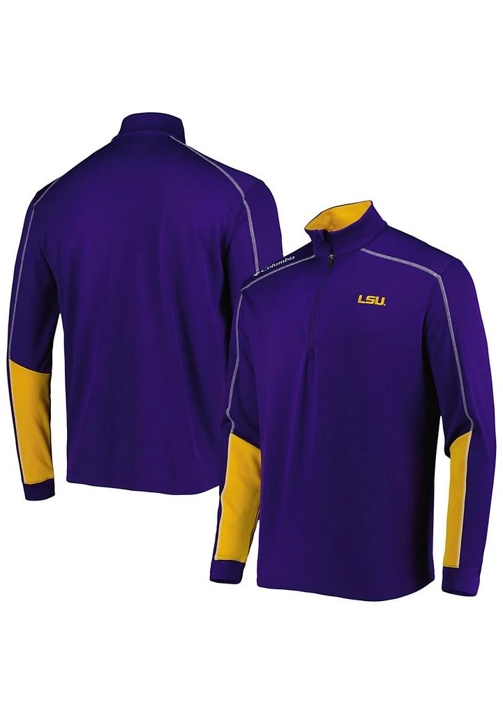 Columbia NCAA LSU Tigers Shotgun 2.0 Omni-Wick Quarter-Zip Jacket
