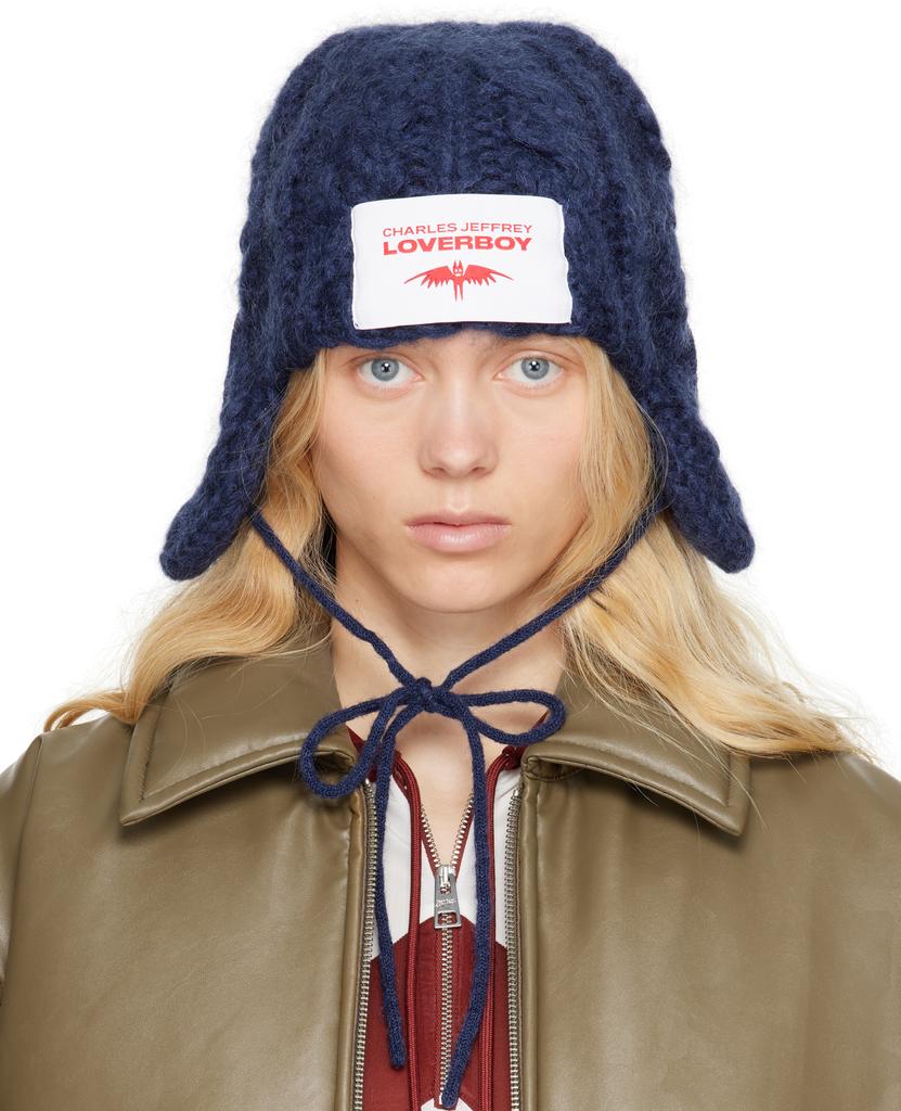 Charles Jeffrey Loverboy Chunky Rabbit Wool Blend Beanie
