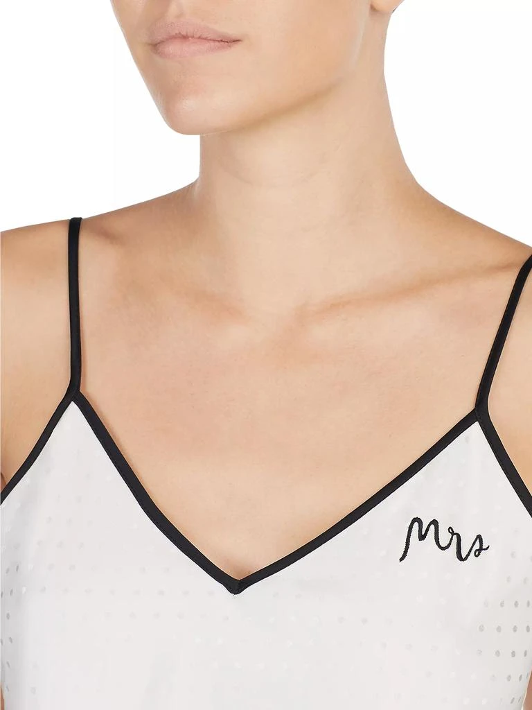 Kate Spade Mrs Sleepmask and Cami Pajama Set 4