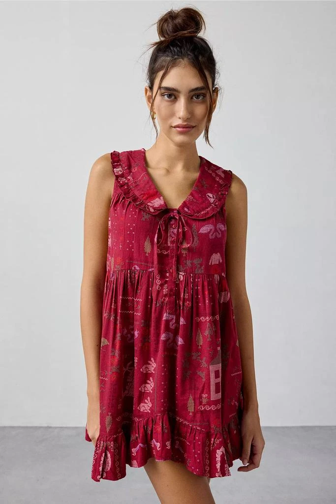 green emerald velvet dress OLIVIA EMBROIDERED MIDI DRESS – ALEMAIS