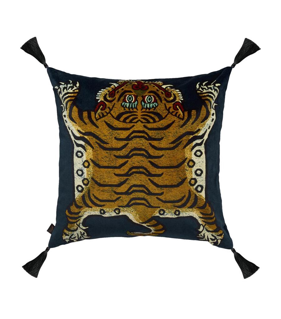 House of Hackney Large Velvet Saber Cushion (60cm x 60cm)