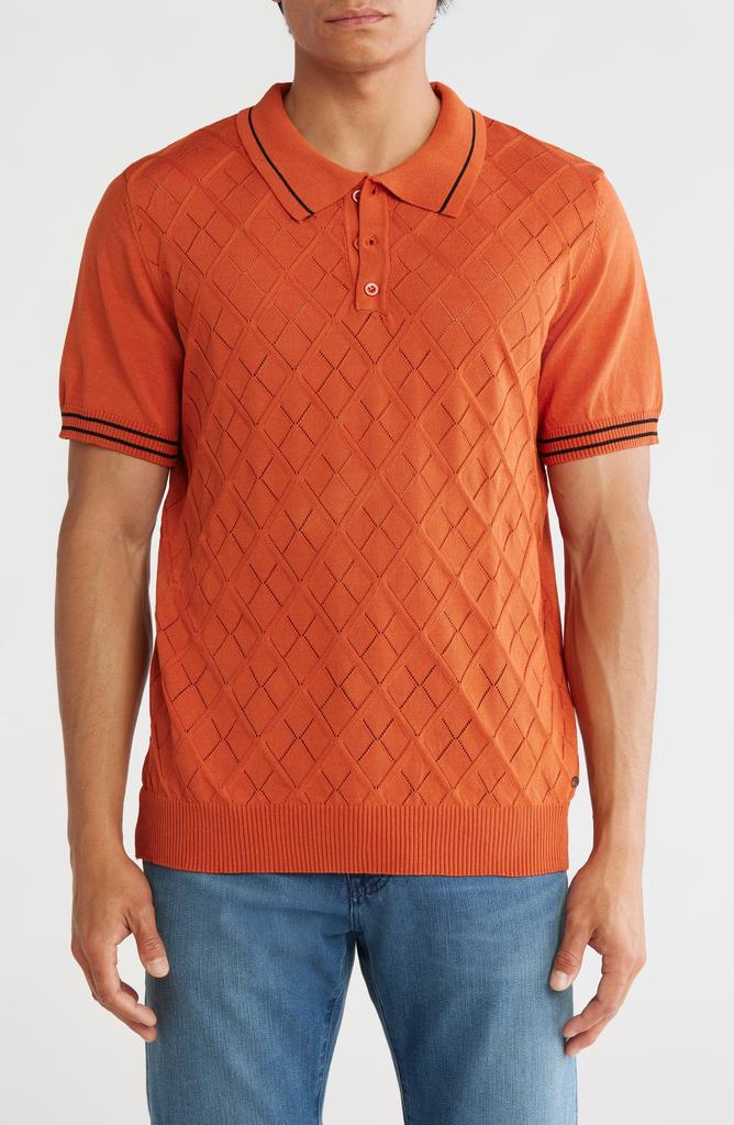TR Premium Tipped Collar Sweater Knit Polo