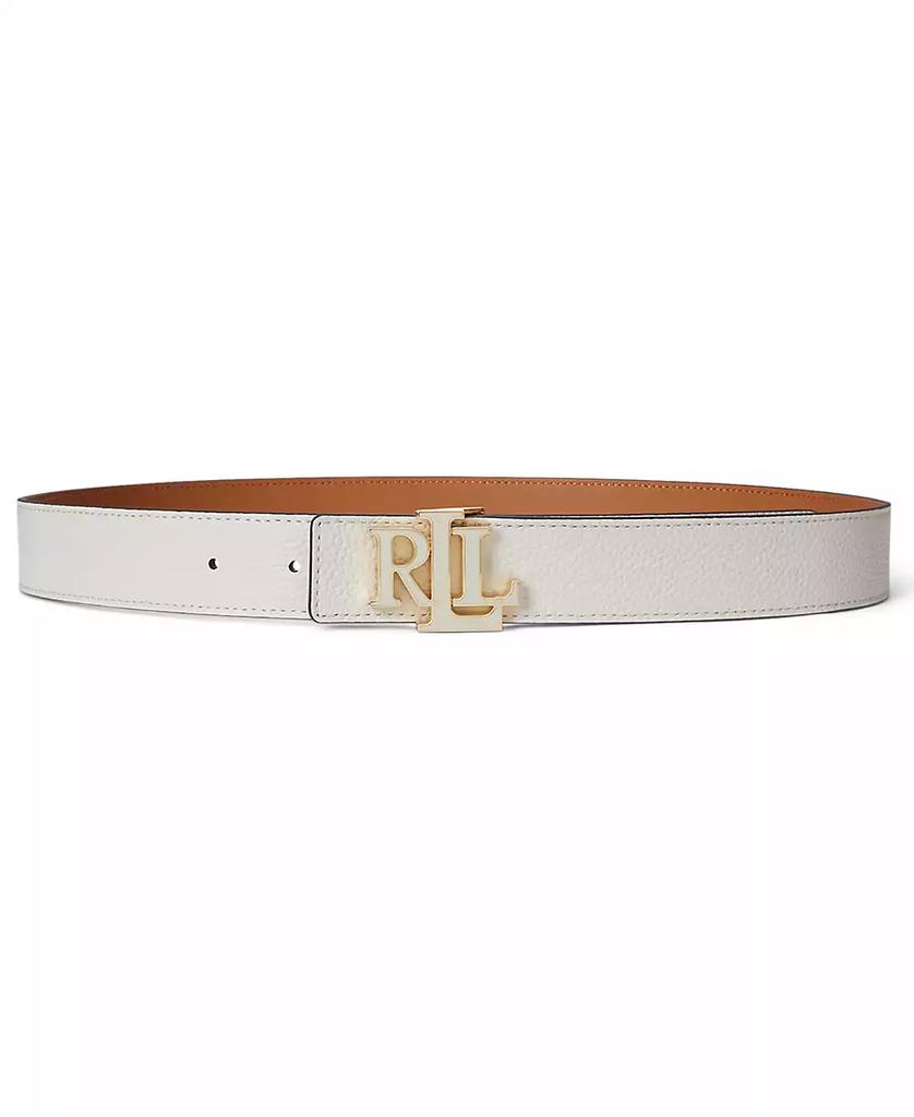 Ralph Lauren Women's Reversible Pebbled Leather Belt