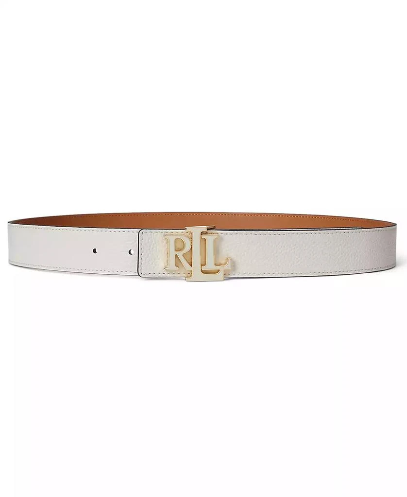 Ralph Lauren Women's Reversible Pebbled Leather Belt 2