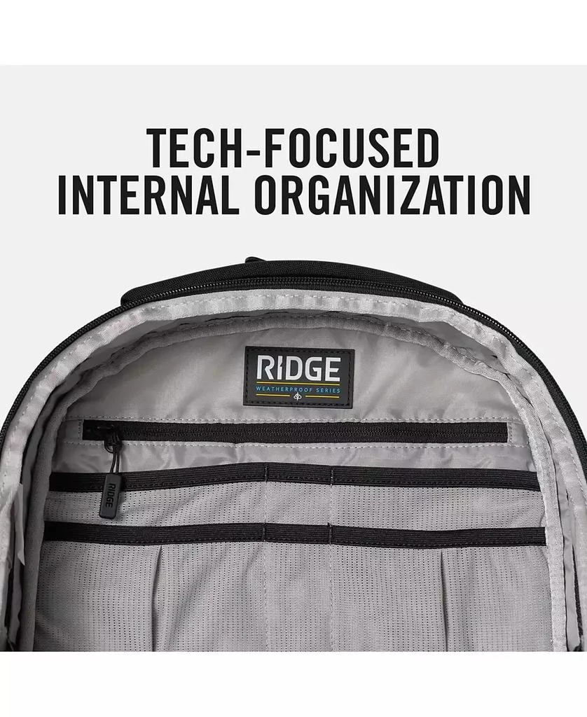 The Ridge Men's COMMUTER BACKPACK Pro - Royal Black 6