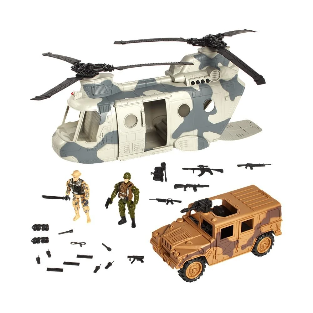 True Heroes Helicopter Transporter Playset, Created for You by Toys R Us