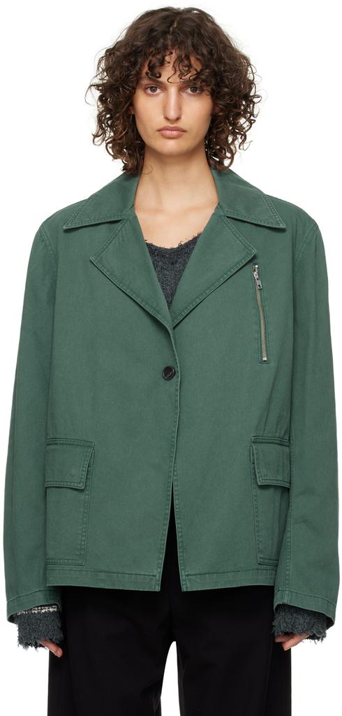 TheOpen Product Green Safari Jacket