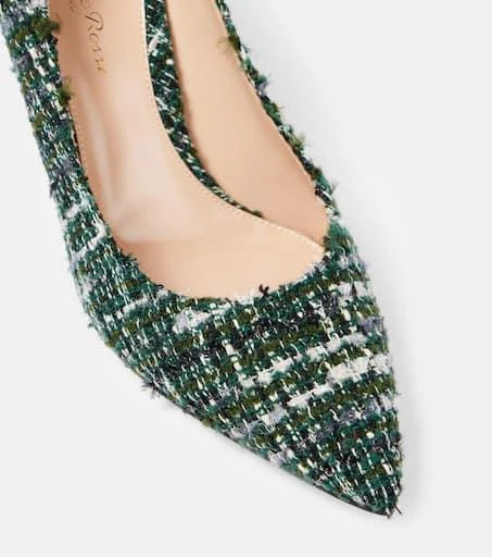 Gianvito Rossi 70 bouclé pumps 5