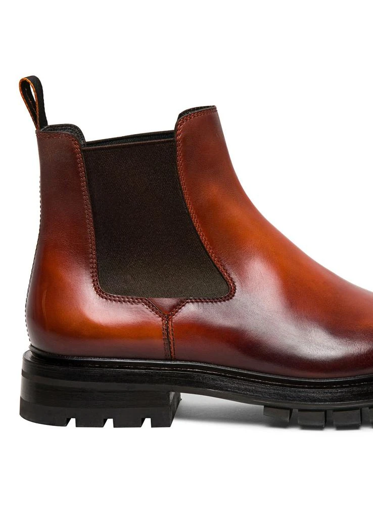 Santoni Leather chelsea boot 4