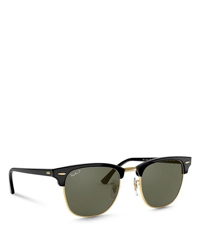 Ray-Ban Polarized Classic Clubmaster Sunglasses, 51mm 10