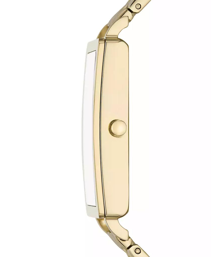 Skagen Women's Hagen Quartz Three Hand Gold-Tone Stainless Steel Watch, 22mm