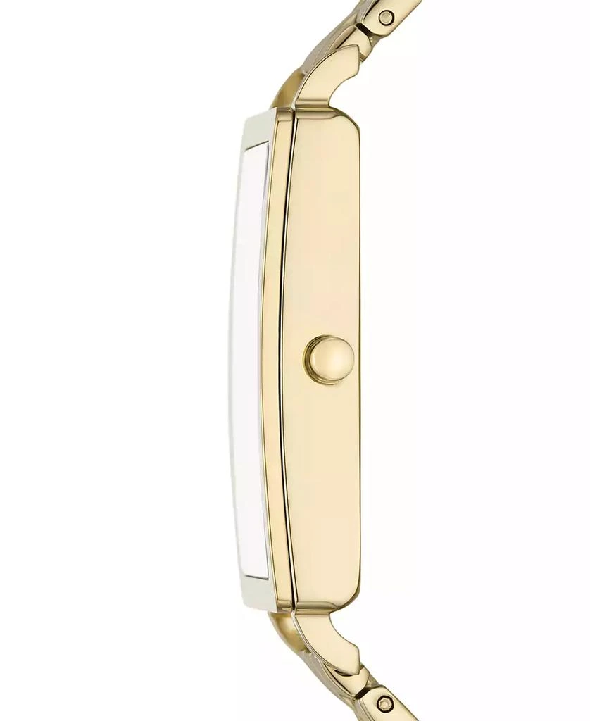 Skagen Women's Hagen Quartz Three Hand Gold-Tone Stainless Steel Watch, 22mm 2