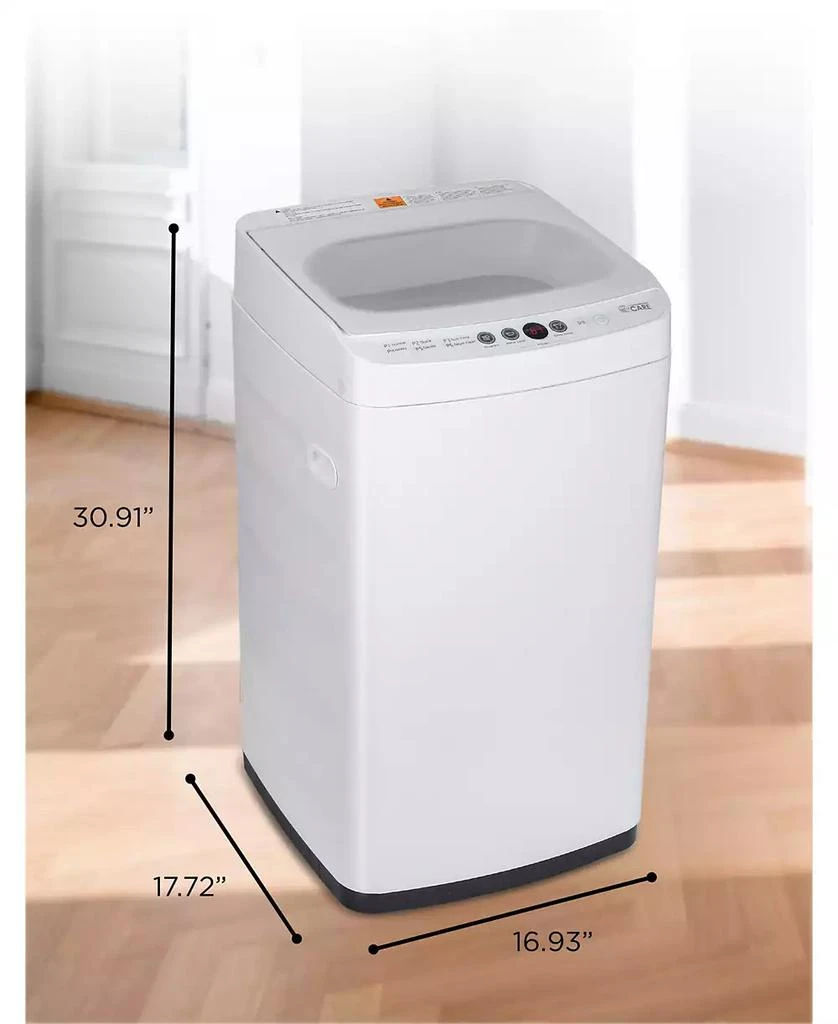 Commercial Care 0.9 Cu. Ft. Portable Washing Machine, Portable Clothes Washer 3 Water Levels 4