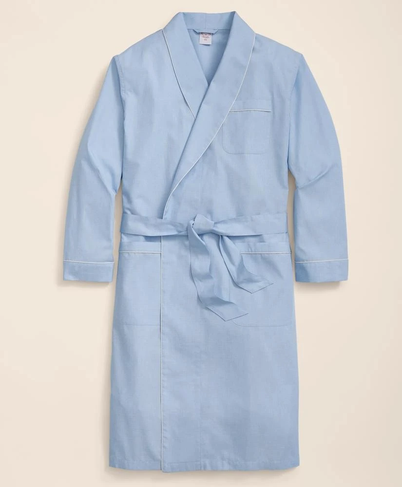 Brooks Brothers Cotton Broadcloth Robe 1