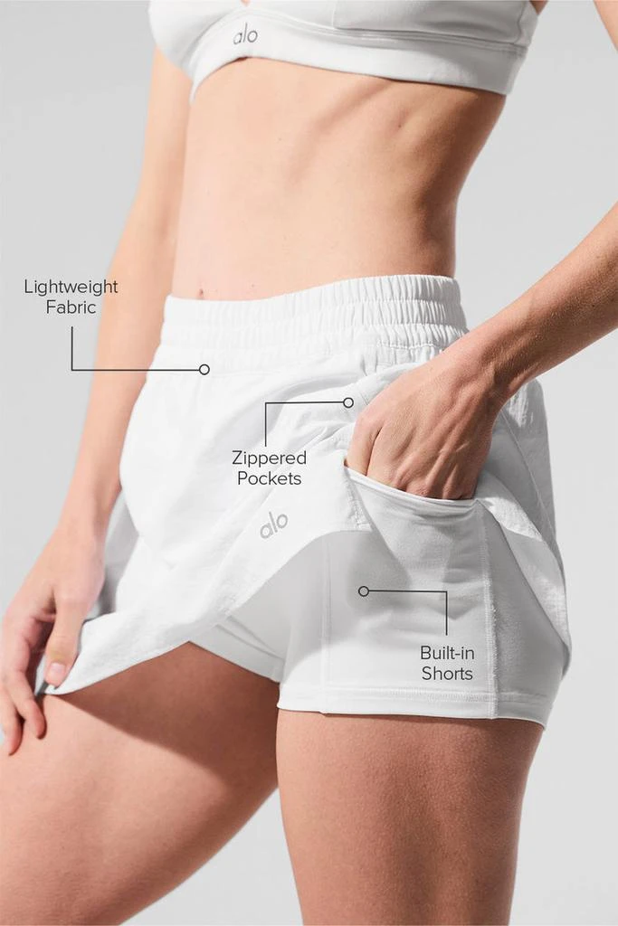 Alo Alumni Tennis Skirt - Spearmint 2