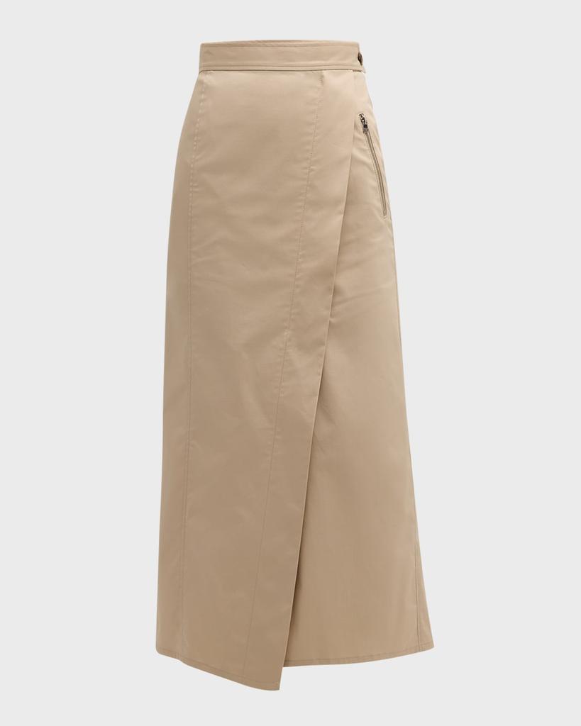 Adeam Marta Long Wrap Skirt