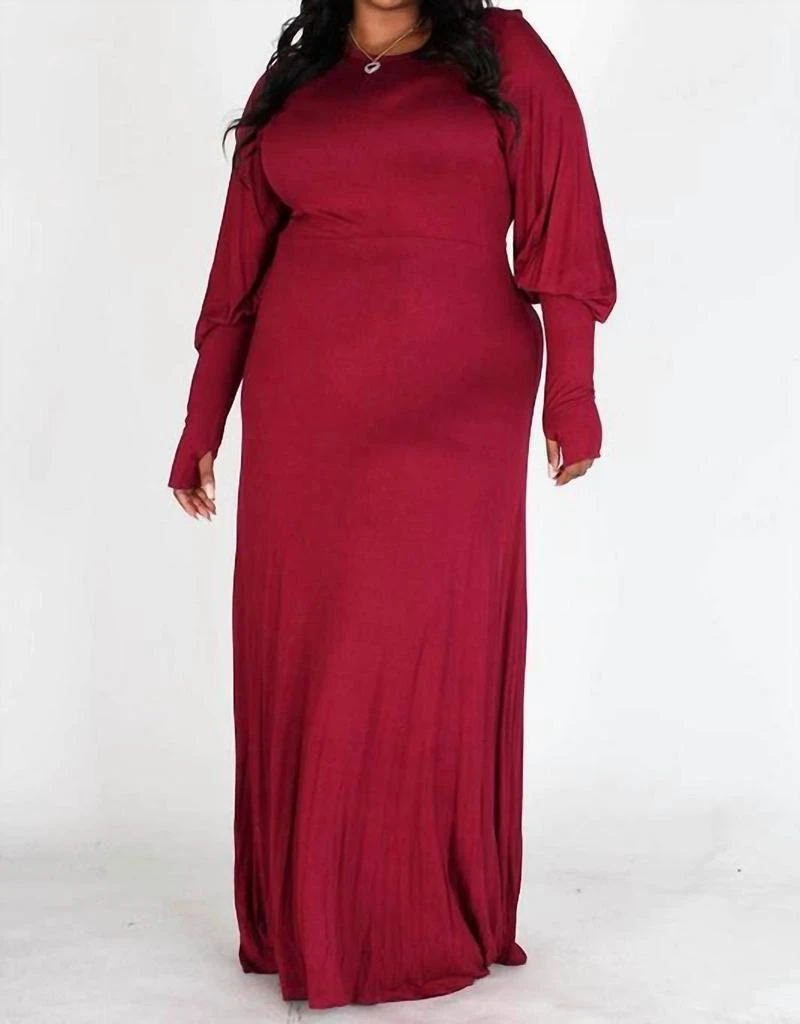 Namatt Design Namatt Design - Lady In Red Maxi Dress 5