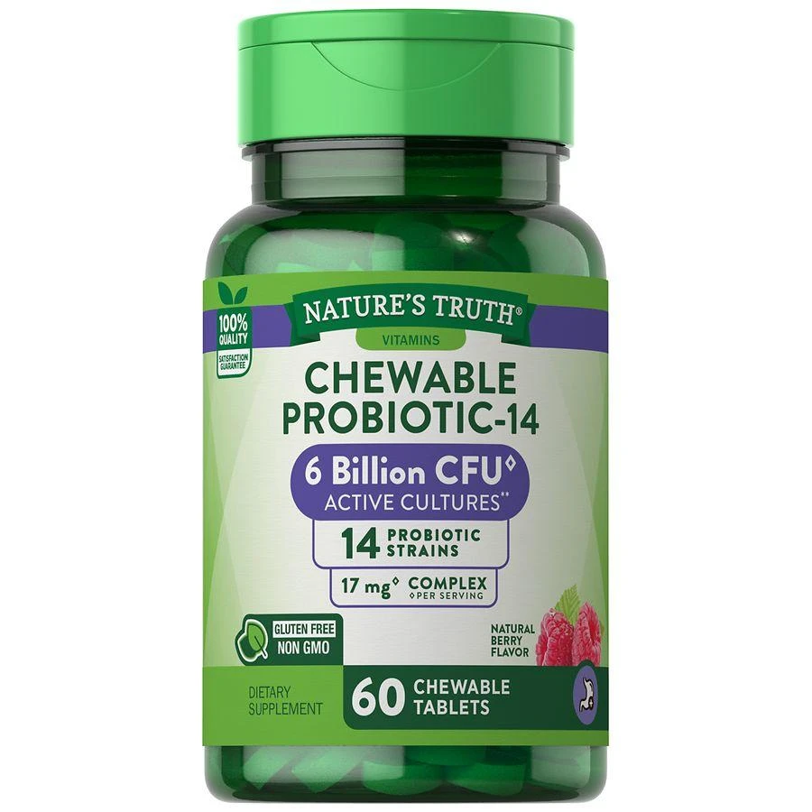 Nature's Truth Probiotic Chewable 6 Billion Natural Berry 3