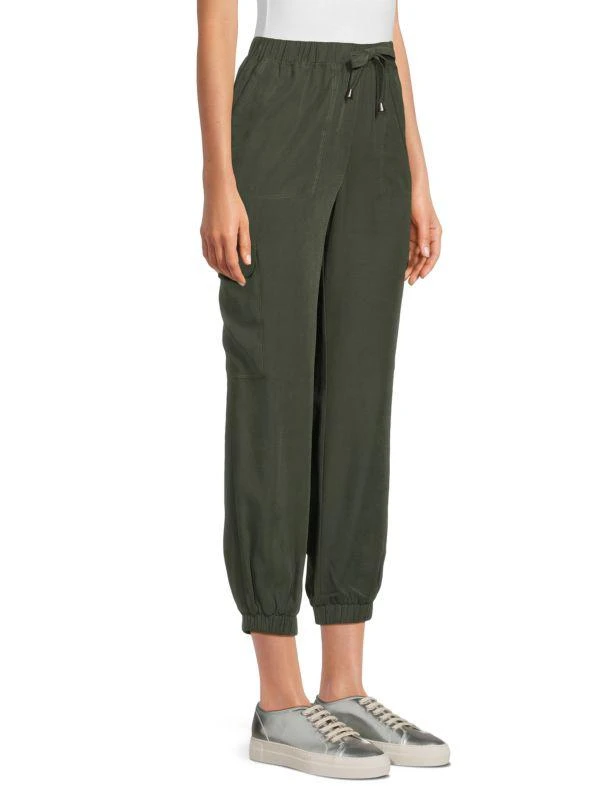 Andrew Marc Solid Cropped Joggers 2