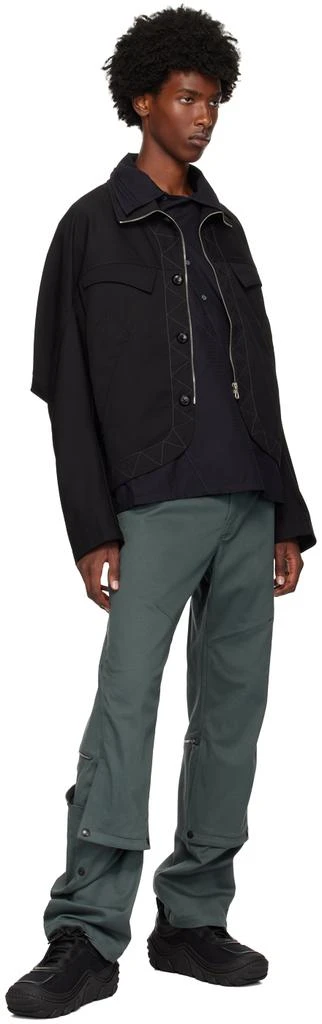 Kiko Kostadinov Black Jarocka Shirt 4
