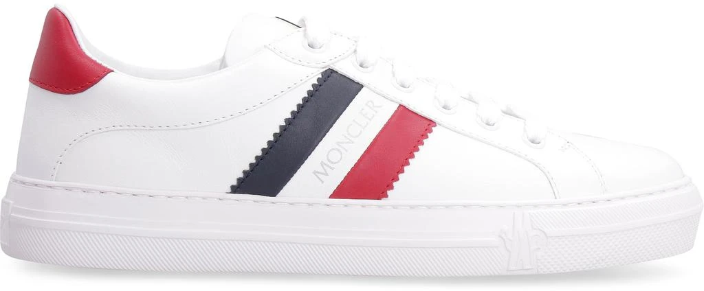 MONCLER ARIEL LEATHER LOW-TOP SNEAKERS 2