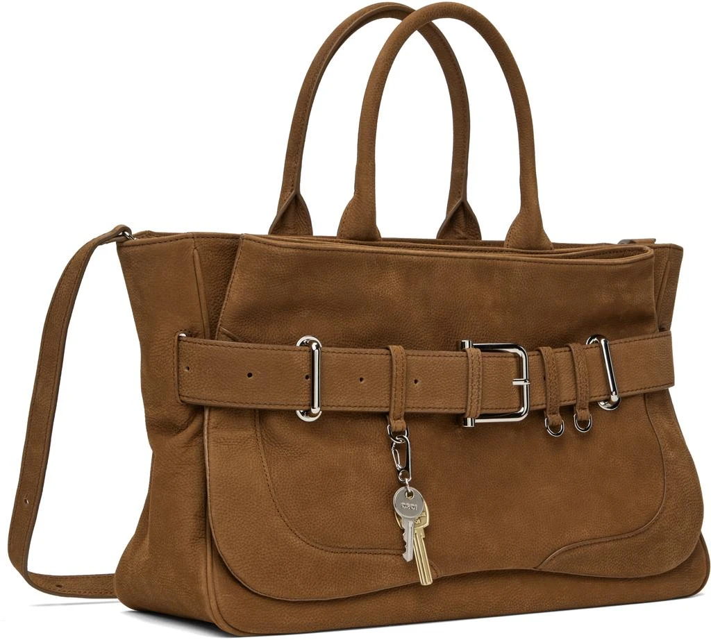 OSOI Brown Brocle Tote 2