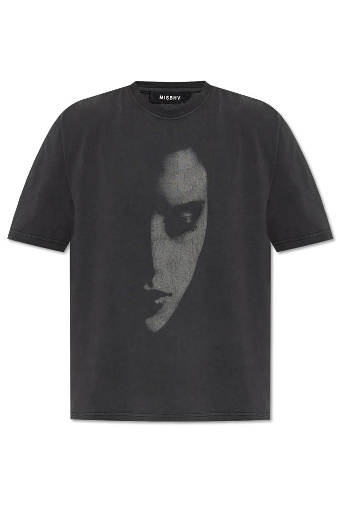 Misbhv Gray Club Pearl Solutions T-shirt - T-Shirts