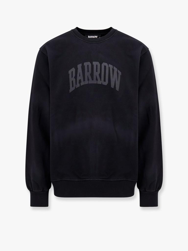 BARROW Cotton sweatshirt with logo on the front