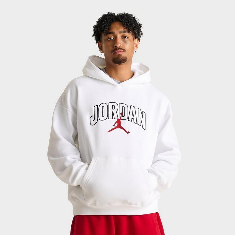Jordan Men
s Jordan Brooklyn Fleece Oversized Pullover Hoodie