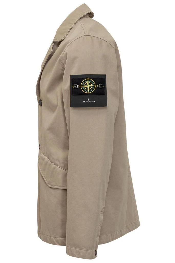 Stone Island Stone Island Raso Gommato 3L Button-Up Jacket 3