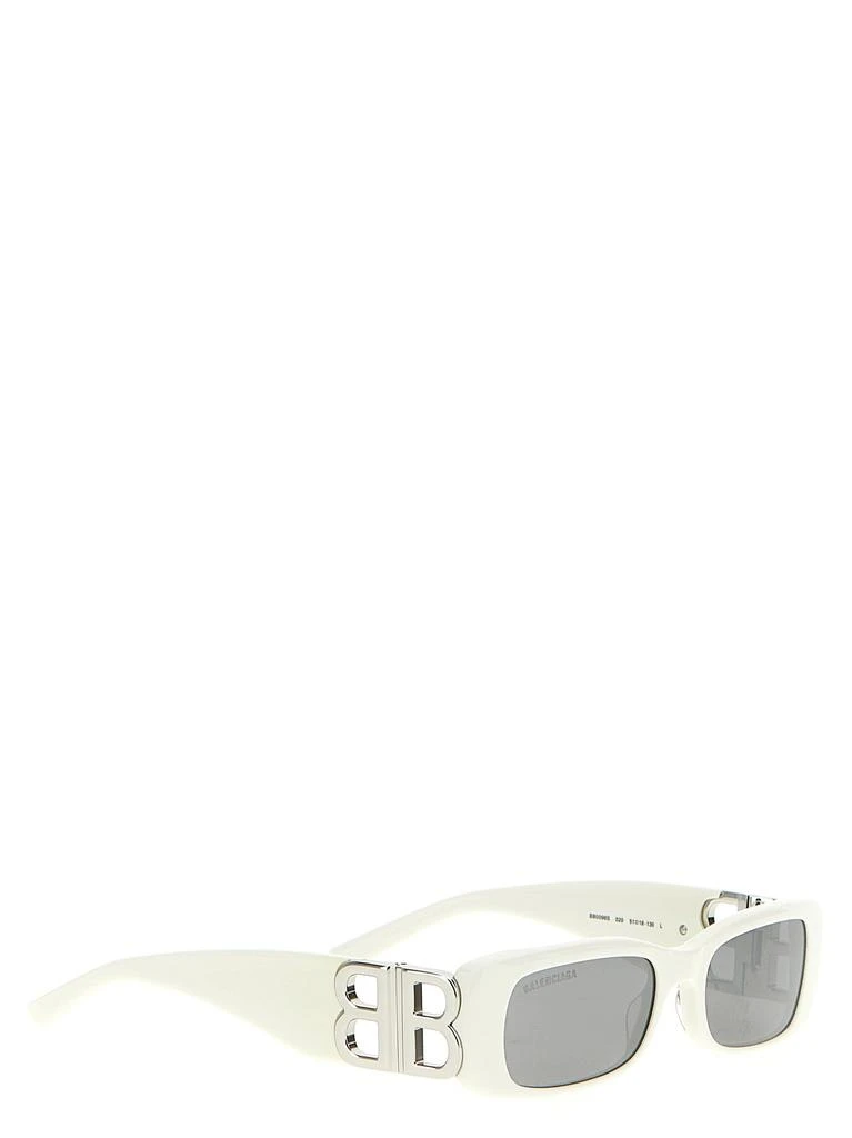Balenciaga Eyewear Balenciaga Eyewear Rectangle Framed Sunglasses 3